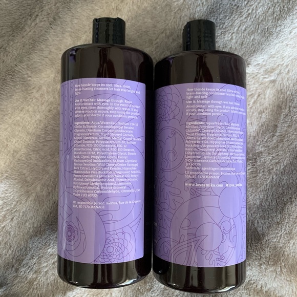 amika Makeup Amika Bust Your Brass Shampoo And Conditioner Set